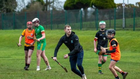 Hurling Taster Session with Hurling Participation Officer Fergal Rogers