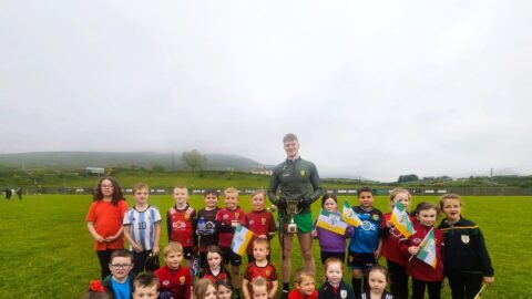 Down U’20 Tom Gilroy w/ the Liam Connor Cup