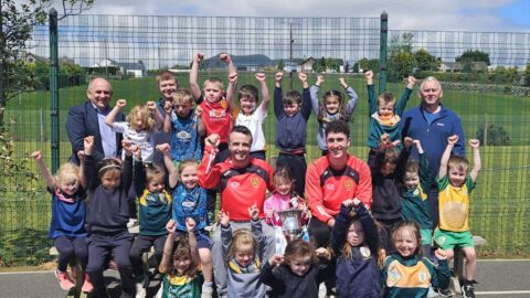 Down Minor Cormac Small w/ Seamus Heaney Cup