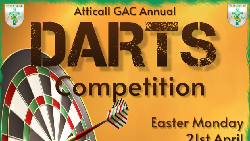 Easter Monday Darts Competition