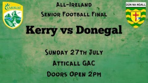 All-Ireland Senior Football Final Day!!