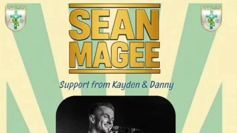 SEAN MAGEE – TICKETS NOW ON SALE!!