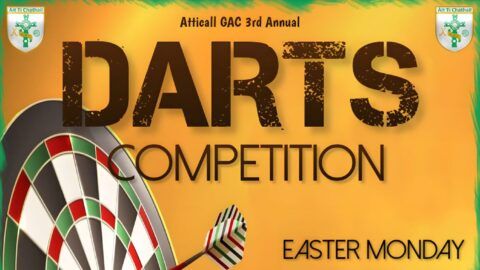 Easter Monday – Annual Darts Competition