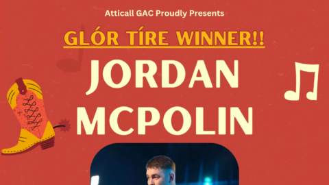 Congratulations to Jordan McPolin Winner of Glór Tíre 2026!